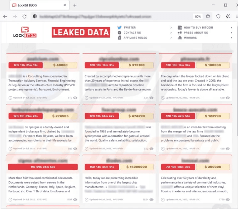 Jasa Recovery Ransomware Lockbit 3.0