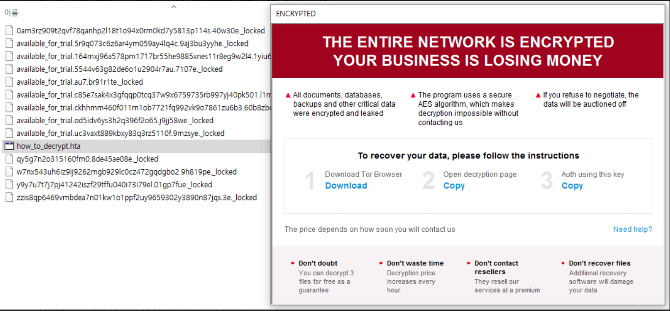 Jasa Recovery Ransomware TRIGONA